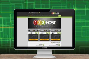 בניית אתר ל host 123 אחסון אתרים